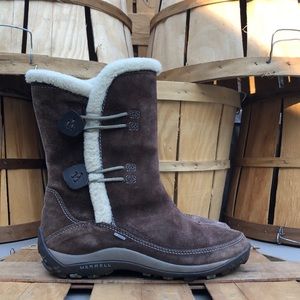 Merrell Yarra Suede Winter Boots (Waterproof)